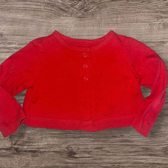 Baby girls top size 3-6 months- comfy - Picture 1 of 1